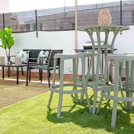 Chalet De Lujo Con Azotea De Ensueno Y Barbacoa 펜션 Playa de Gandia